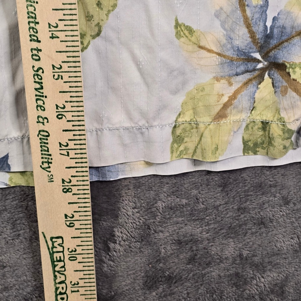 Tommy Bahama Shirt Men XL Tropical Blue Green Leaf Print Short Sleeve Vacation - Picture 15 of 16